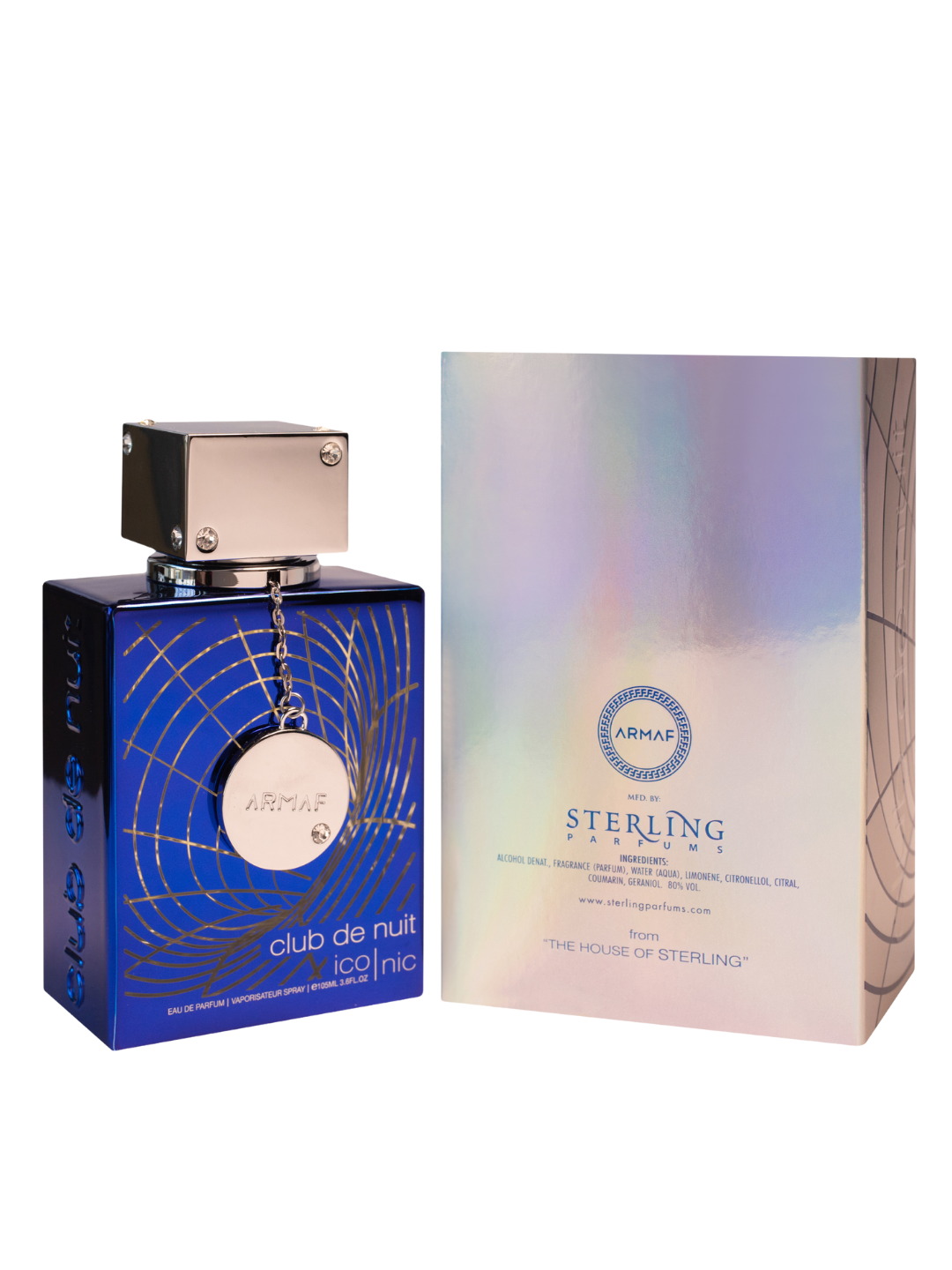 Armaf Club De Nuit Blue Iconic Perfume 105Ml