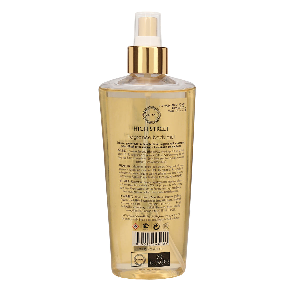 Armaf High Street Women Mist 250Ml