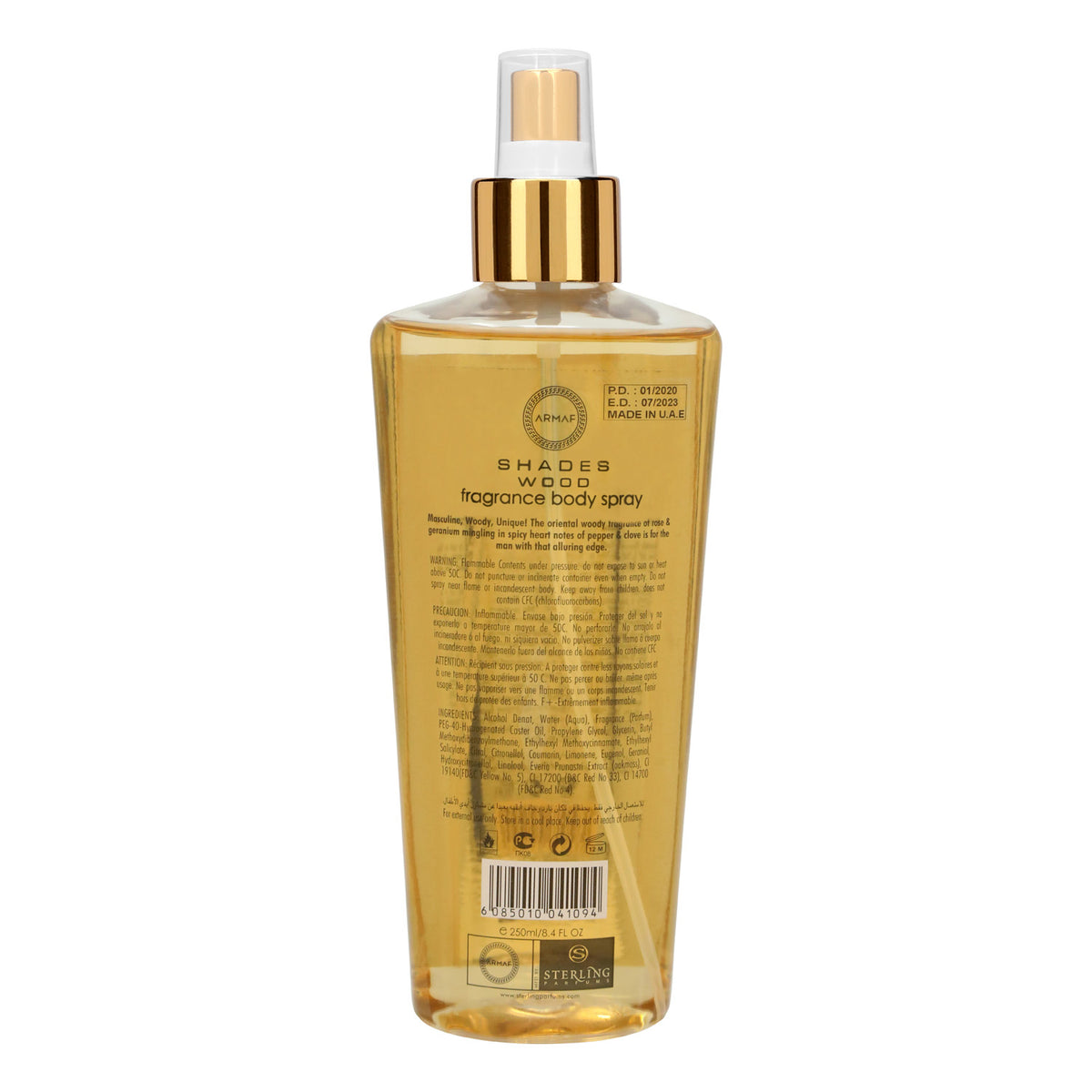 Armaf Shades Wood Men Mist 250Ml