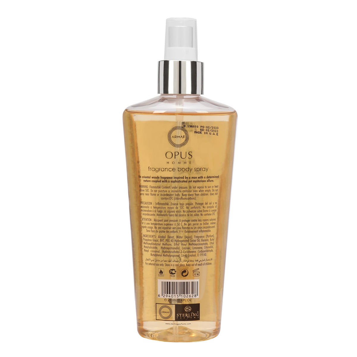 Armaf Opus Men Mist 250Ml