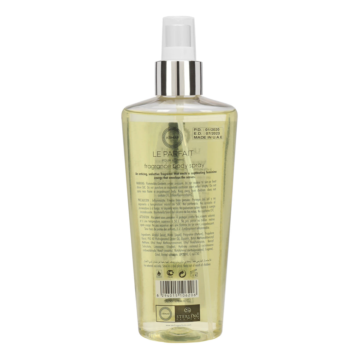 Armaf Le Parfait Men Mist 250Ml